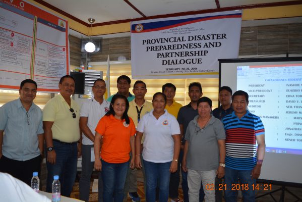 2018 Catanduanes Federated DRRM Officers
