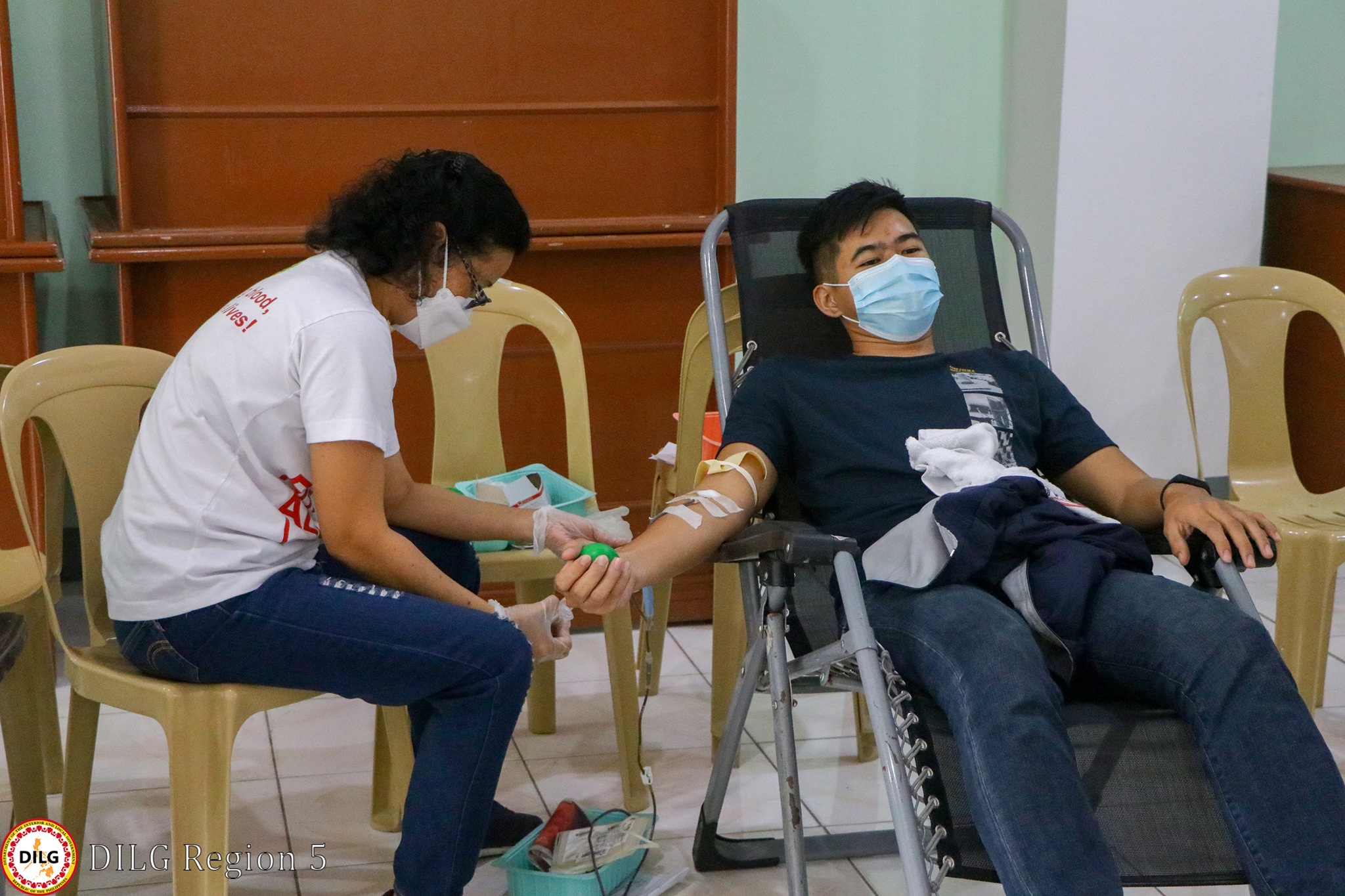 DILG V supports DOH’s blood donation campaign | DILG Regional Office No. 5