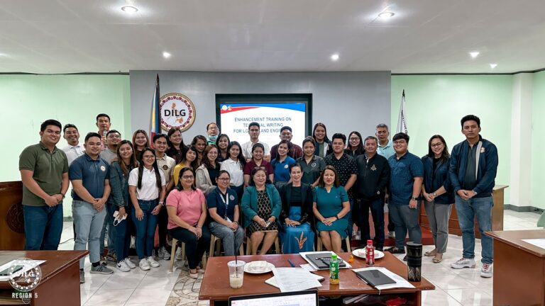 Technical writing enhancement training and workshop for DILG R5 ...