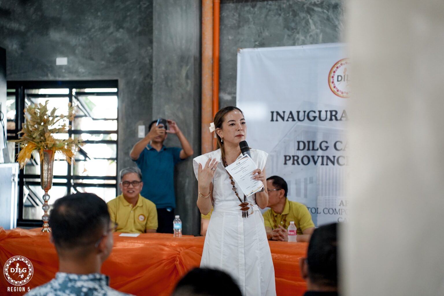 USEC Marlo L. Iringan Led The Inauguration Of The Newly Constructed ...